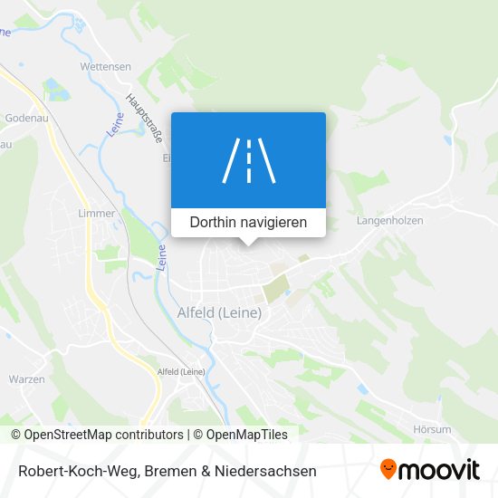 Robert-Koch-Weg Karte