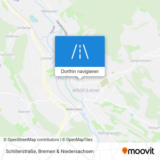 Schillerstraße Karte
