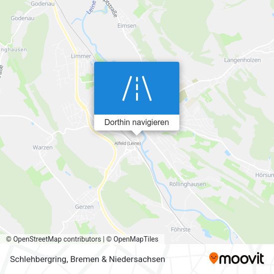 Schlehbergring Karte