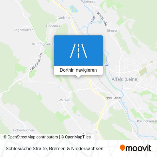 Schlesische Straße Karte