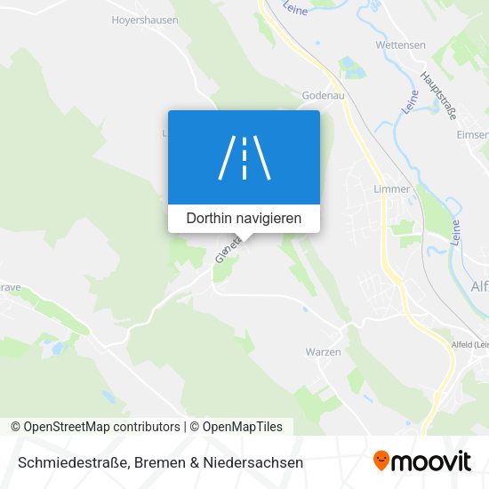 Schmiedestraße Karte