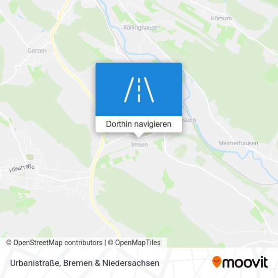 Urbanistraße Karte