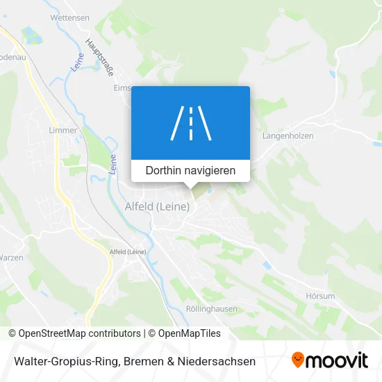 Walter-Gropius-Ring Karte