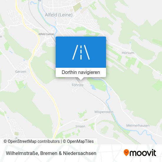 Wilhelmstraße Karte
