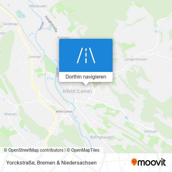 Yorckstraße Karte