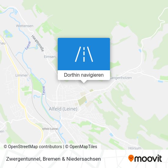 Zwergentunnel Karte