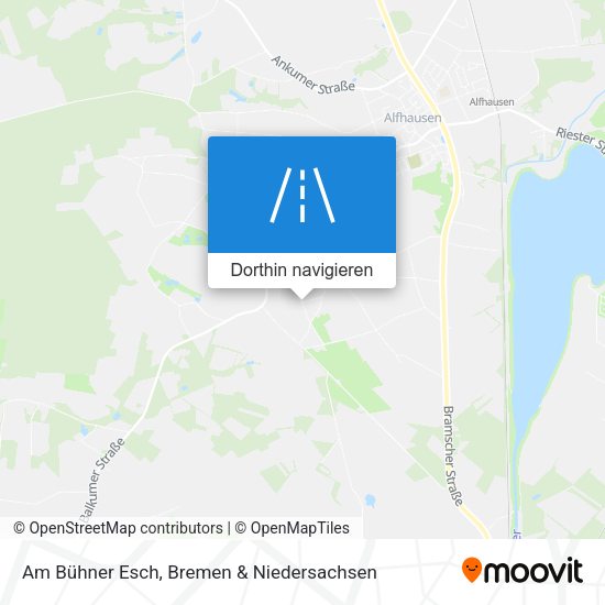 Am Bühner Esch Karte