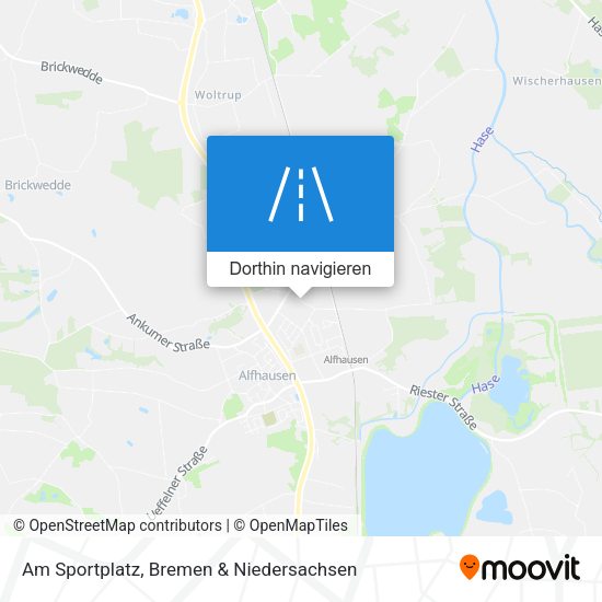 Am Sportplatz Karte