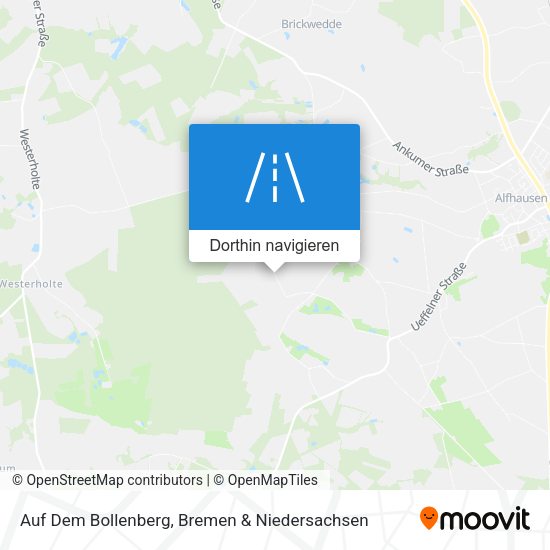 Auf Dem Bollenberg Karte