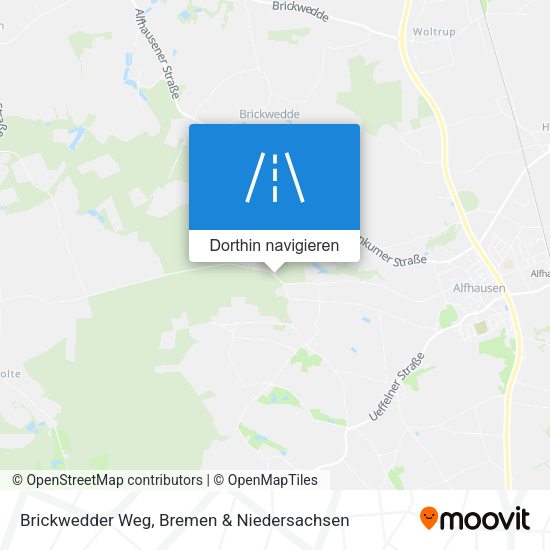 Brickwedder Weg Karte