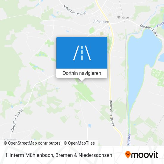 Hinterm Mühlenbach Karte