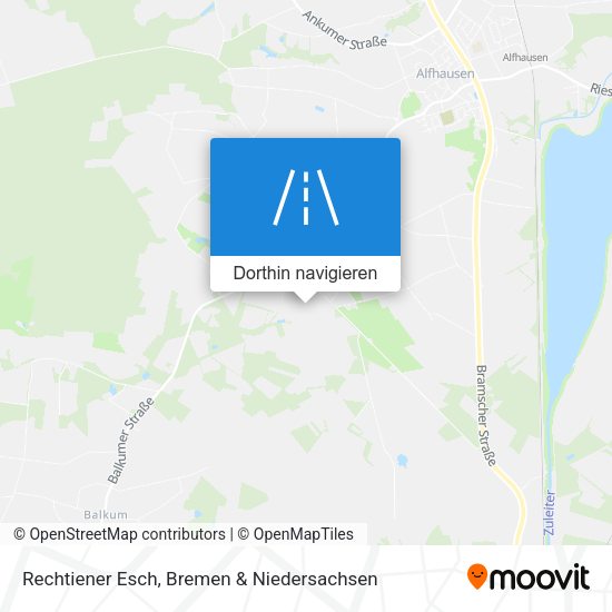 Rechtiener Esch Karte