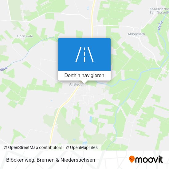 Blöckenweg Karte