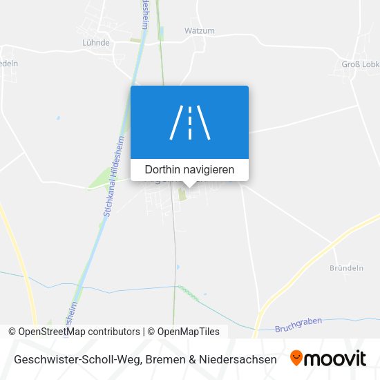 Geschwister-Scholl-Weg Karte