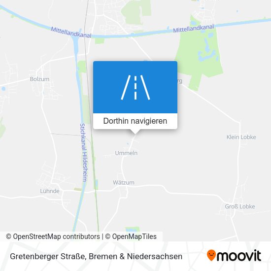 Gretenberger Straße Karte