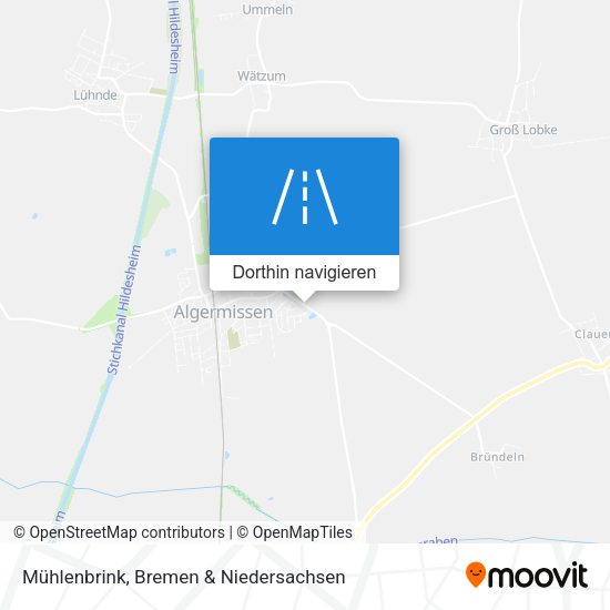 Mühlenbrink Karte