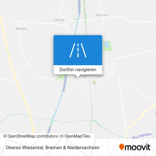 Oberes Wiesental Karte