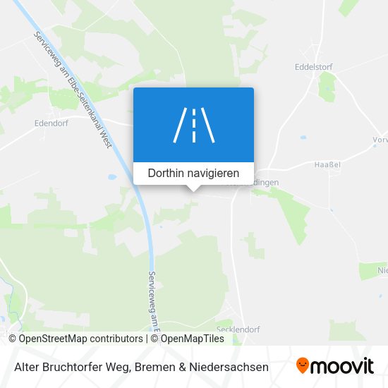 Alter Bruchtorfer Weg Karte