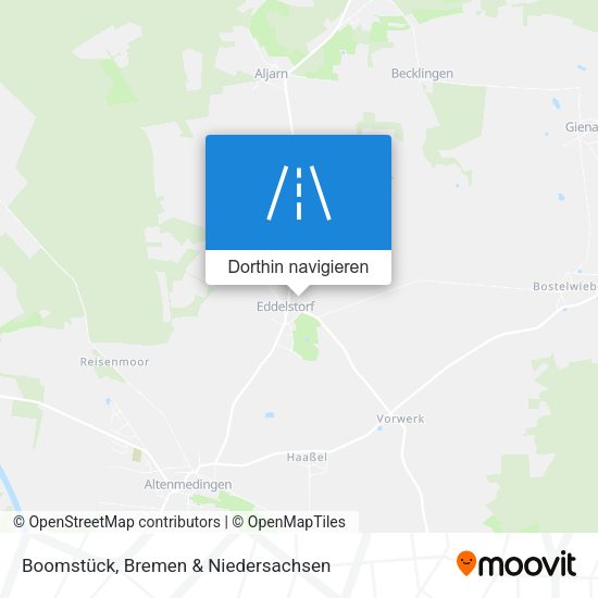 Boomstück Karte