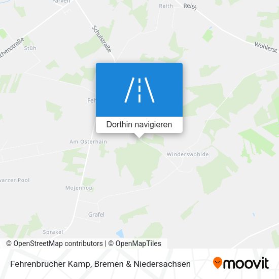 Fehrenbrucher Kamp Karte