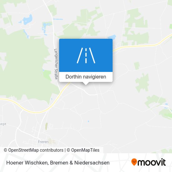 Hoener Wischken Karte
