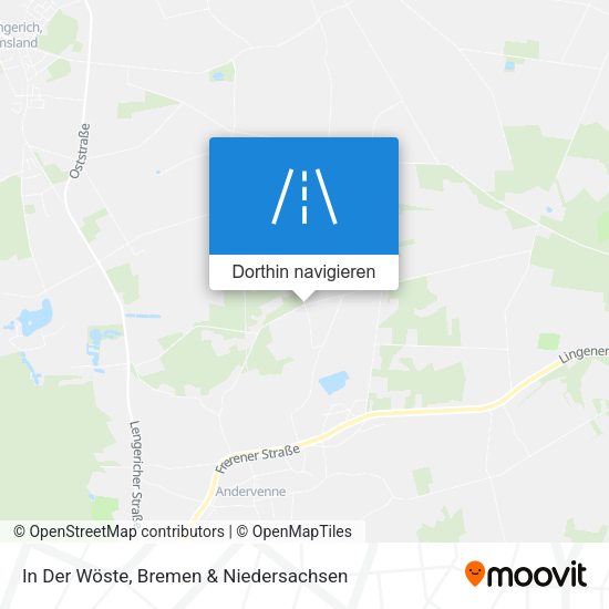 In Der Wöste Karte