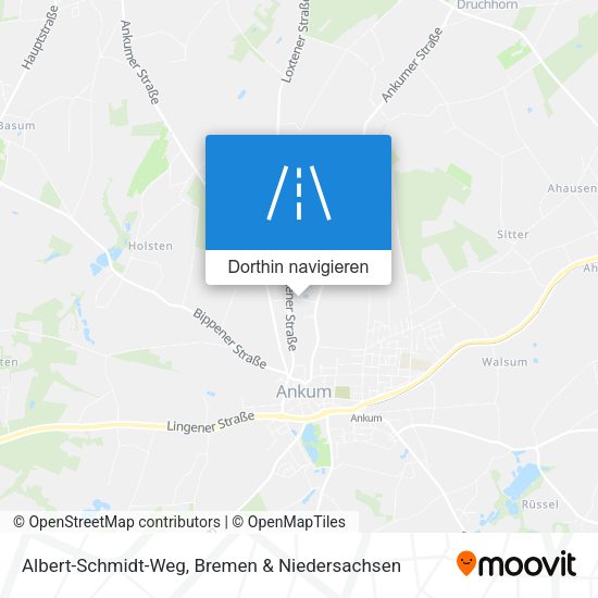 Albert-Schmidt-Weg Karte