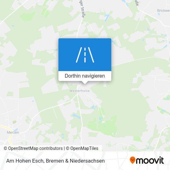Am Hohen Esch Karte