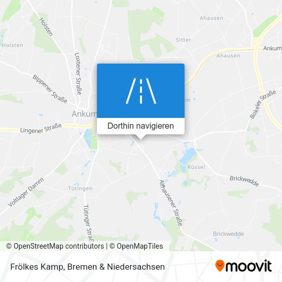 Frölkes Kamp Karte