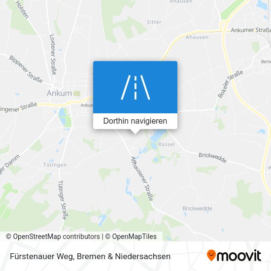 Fürstenauer Weg Karte