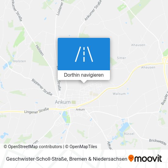 Geschwister-Scholl-Straße Karte
