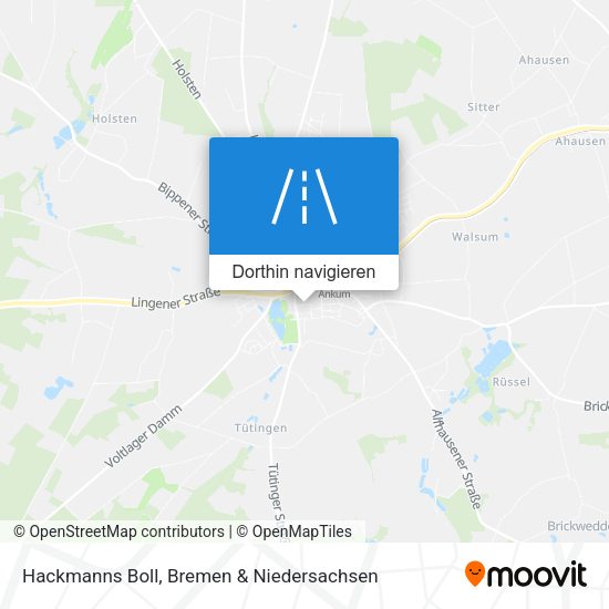 Hackmanns Boll Karte