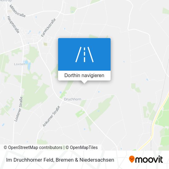 Im Druchhorner Feld Karte