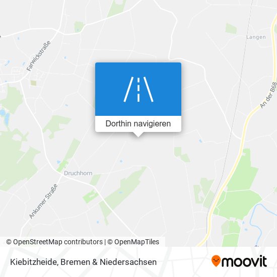 Kiebitzheide Karte