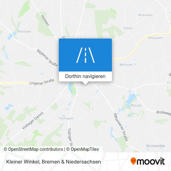 Kleiner Winkel Karte