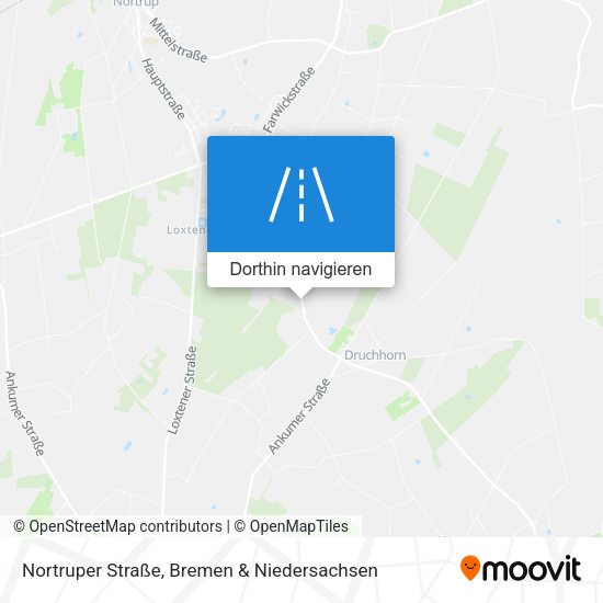 Nortruper Straße Karte