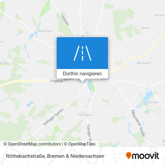 Röthebachstraße Karte