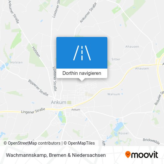 Wachmannskamp Karte