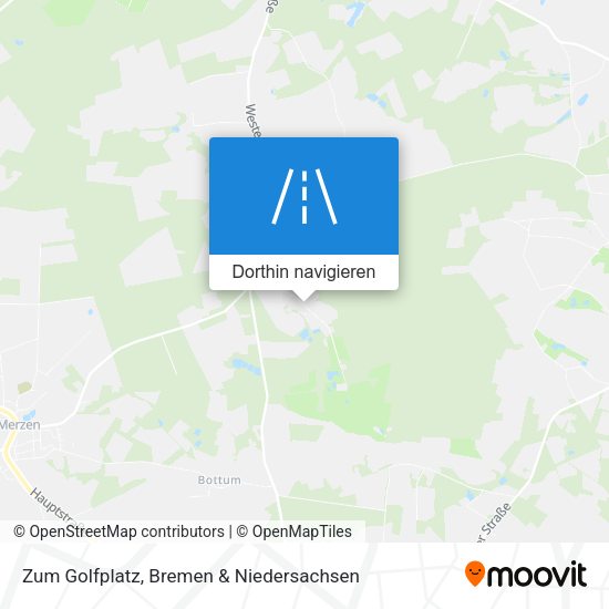 Zum Golfplatz Karte