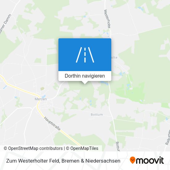 Zum Westerholter Feld Karte