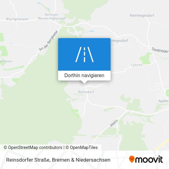 Reinsdorfer Straße Karte