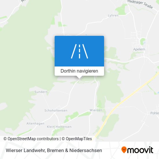 Wierser Landwehr Karte