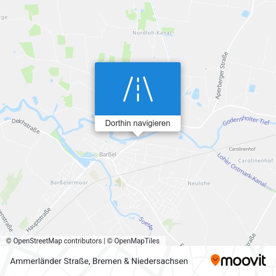 Ammerländer Straße Karte
