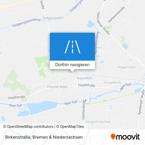 Birkenstraße Karte