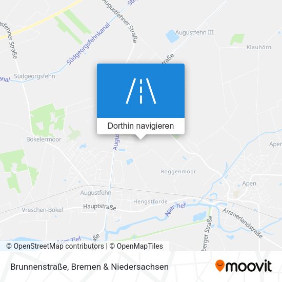 Brunnenstraße Karte