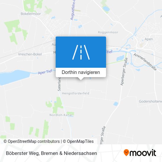 Böberster Weg Karte