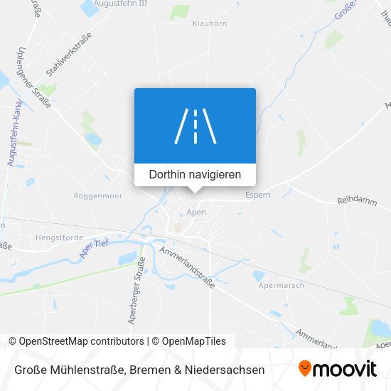 Große Mühlenstraße Karte