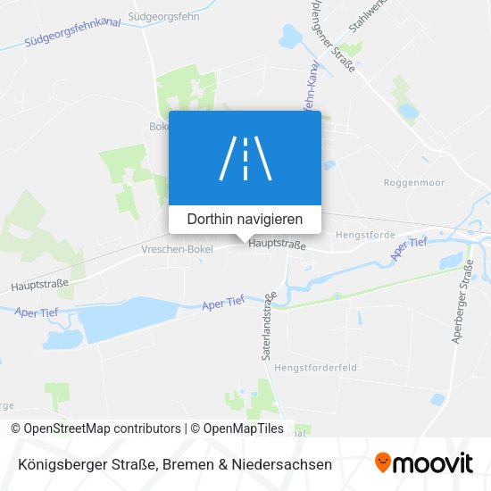 Königsberger Straße Karte