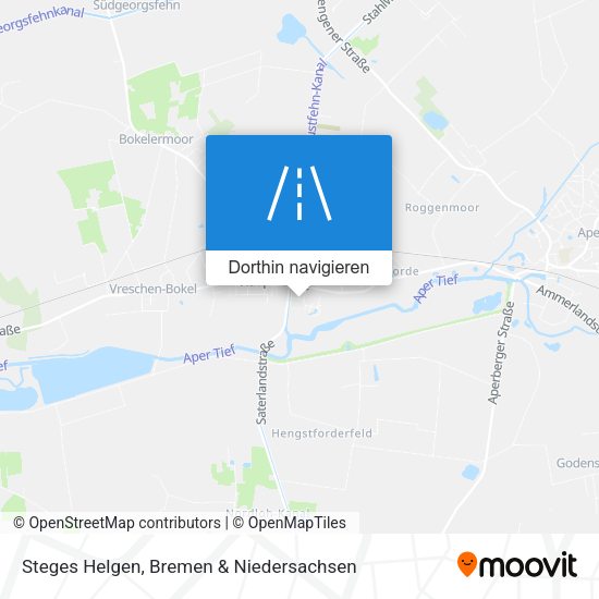 Steges Helgen Karte