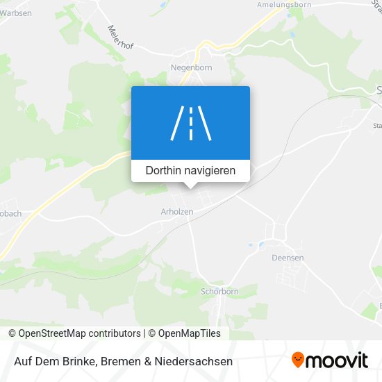 Auf Dem Brinke Karte